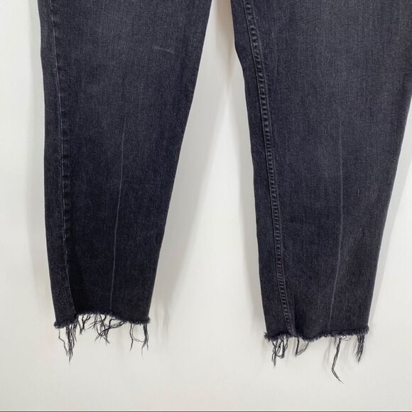 Paige Margot Straight Tie Waist Raw Hem Jeans 31 - Picture 5 of 11